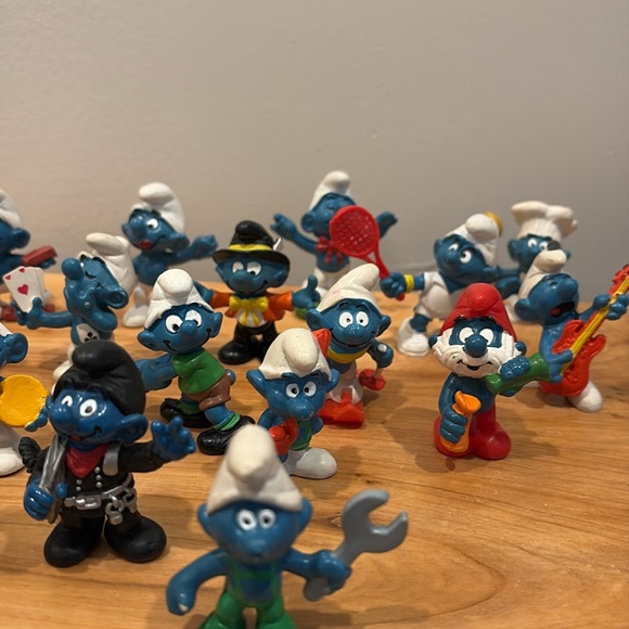 Lot of 28 vintage smurf collection - Picture 5 of 16